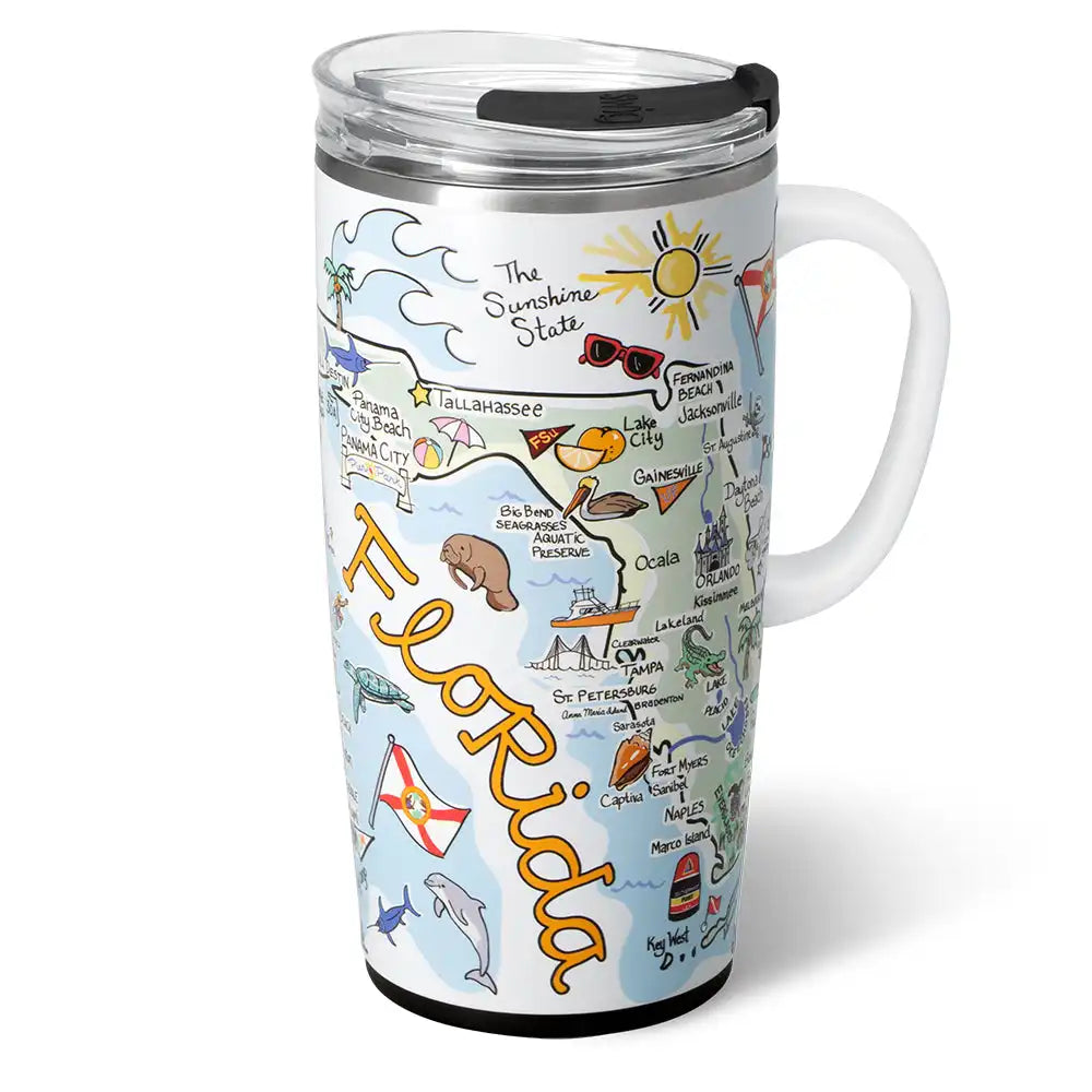 Florida Travel Mug 22oz