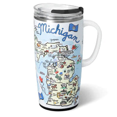 Michigan Travel Mug 22oz