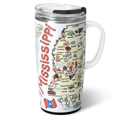 Mississippi Travel Mug 22oz