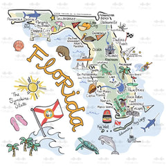 Florida Medium Iced Cup Coolie