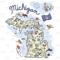 Michigan Mega Mug 40oz