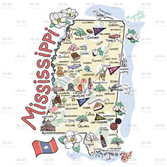 Mississippi Travel Mug 22oz
