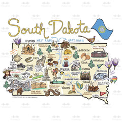 South Dakota Mega Mug 40oz