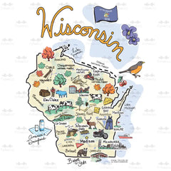 Wisconsin Party Cup 24oz