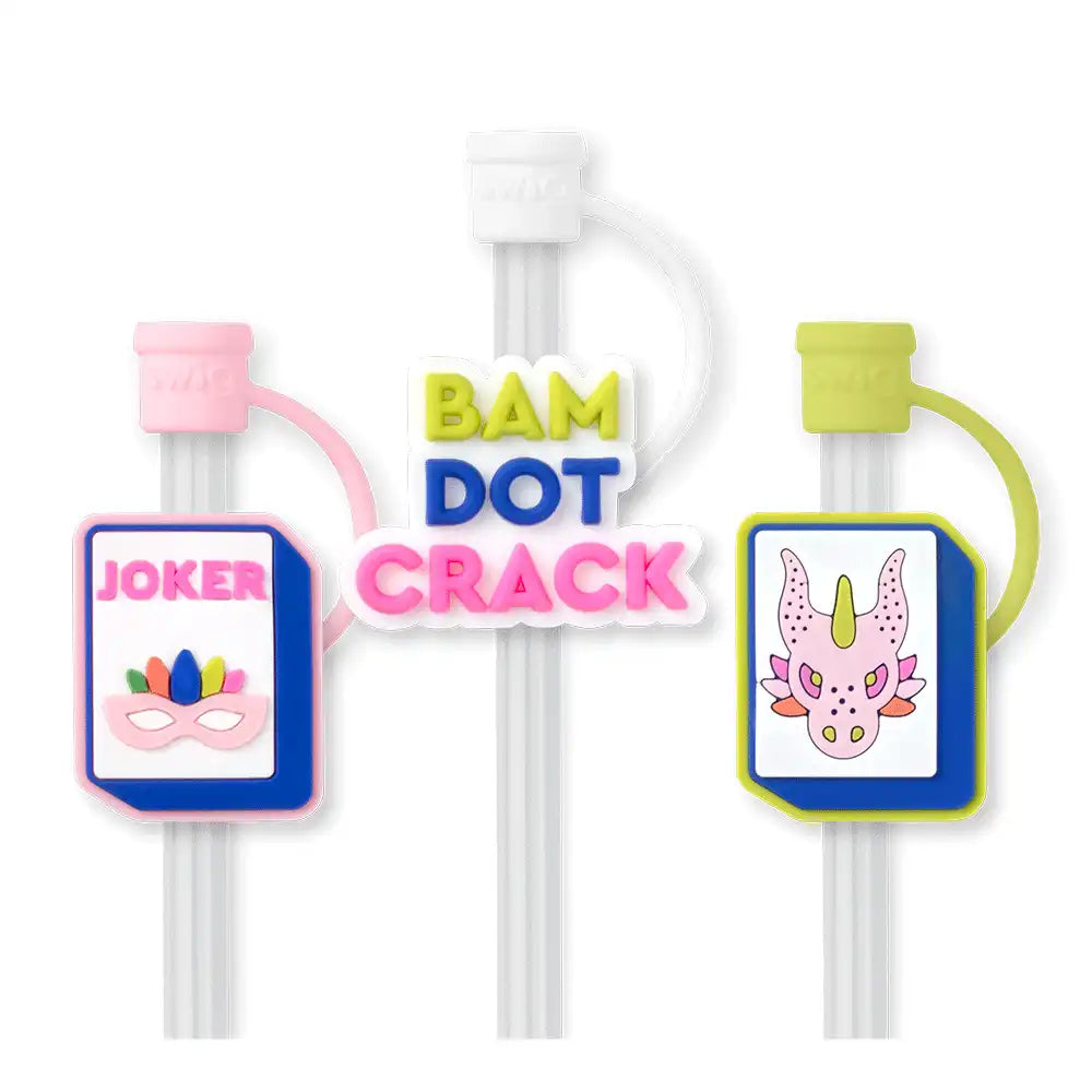 Mahjong Straw Topper Set