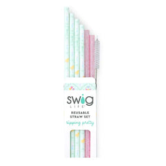 Hoppy Easter Reusable Straw Set