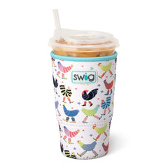 Funky Chicken Large Iced Cup Coolie