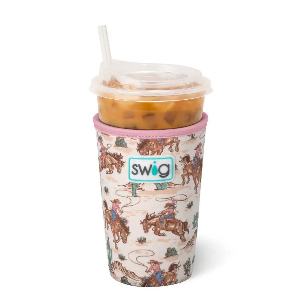 Giddy Up Medium Iced Cup Coolie