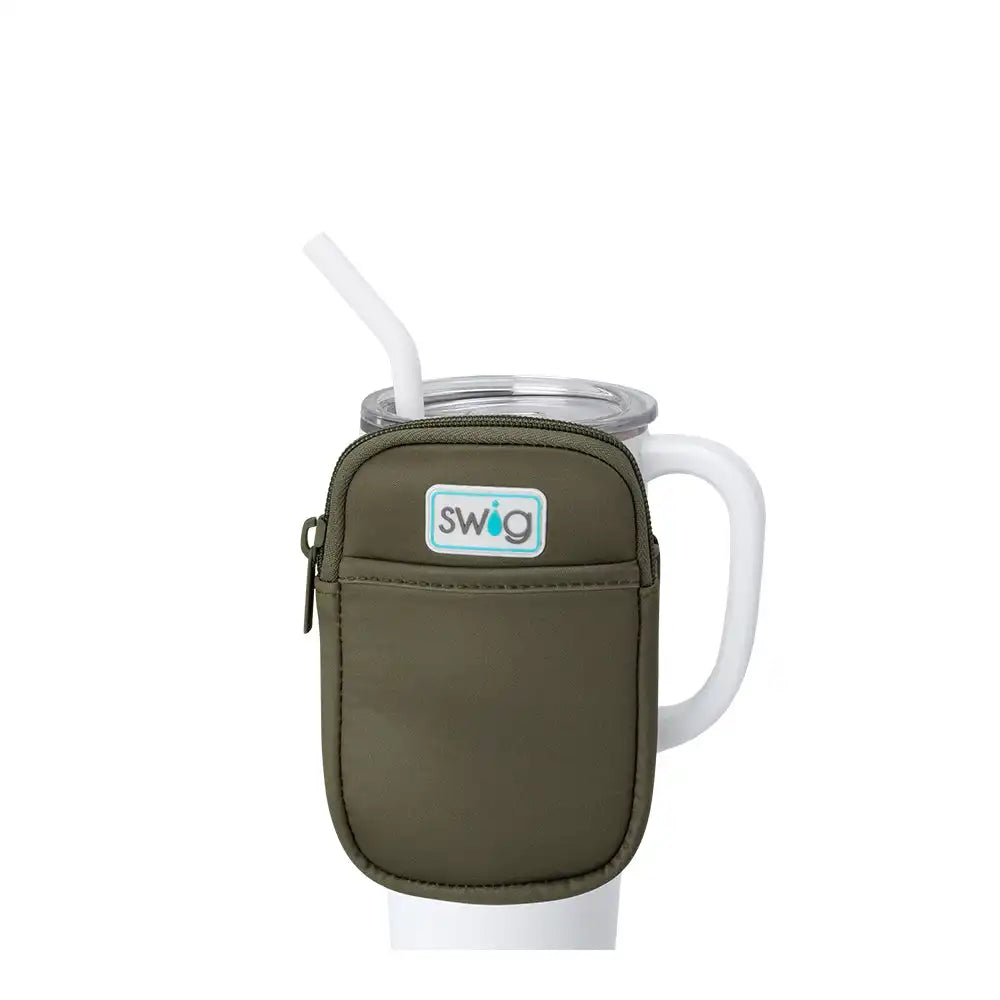 Olive Mega Mug Pouch