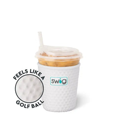 White Golf Ball Small Iced Cup Coolie