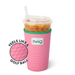 Azalea Golf Ball Medium Iced Cup Coolie