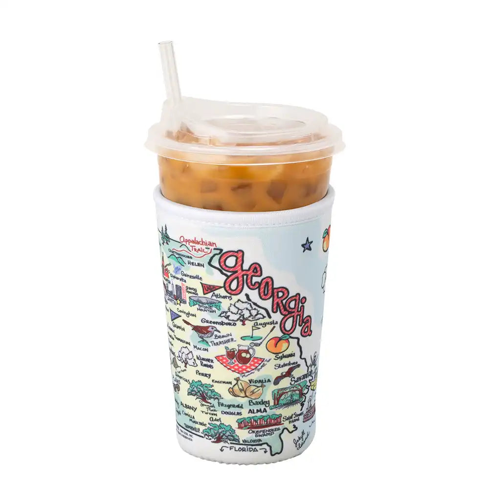 Georgia Medium Iced Cup Coolie