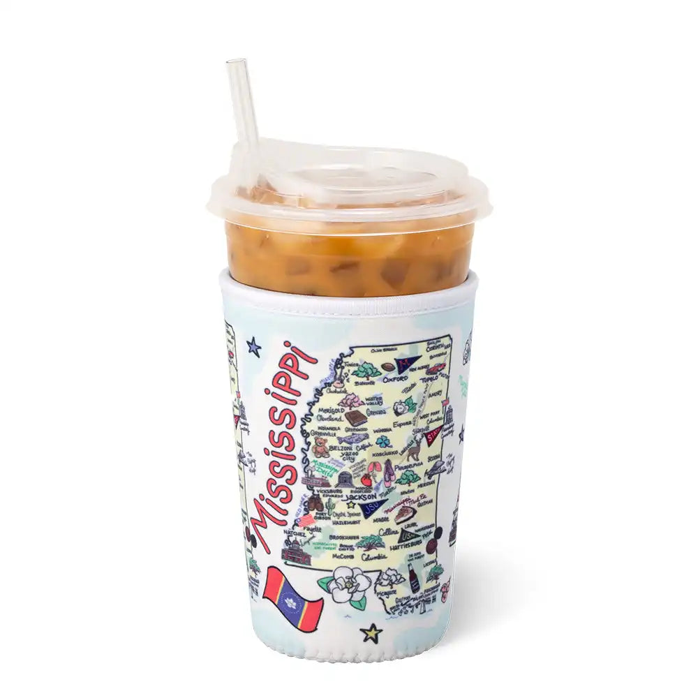 Mississippi Medium Iced Cup Coolie
