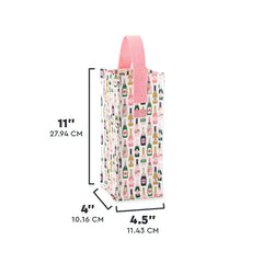 Bubbly Wine Reusable Gift Bag