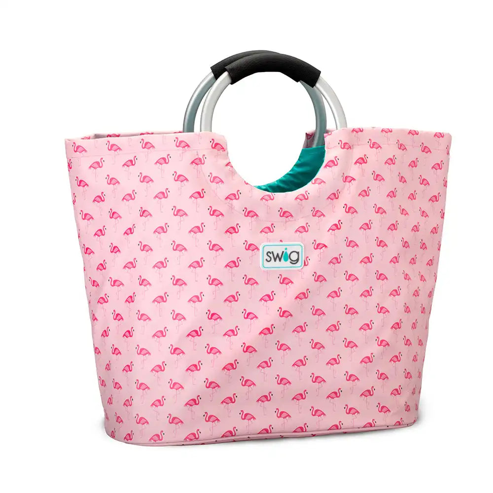 Flamingos Loopi Tote Bag