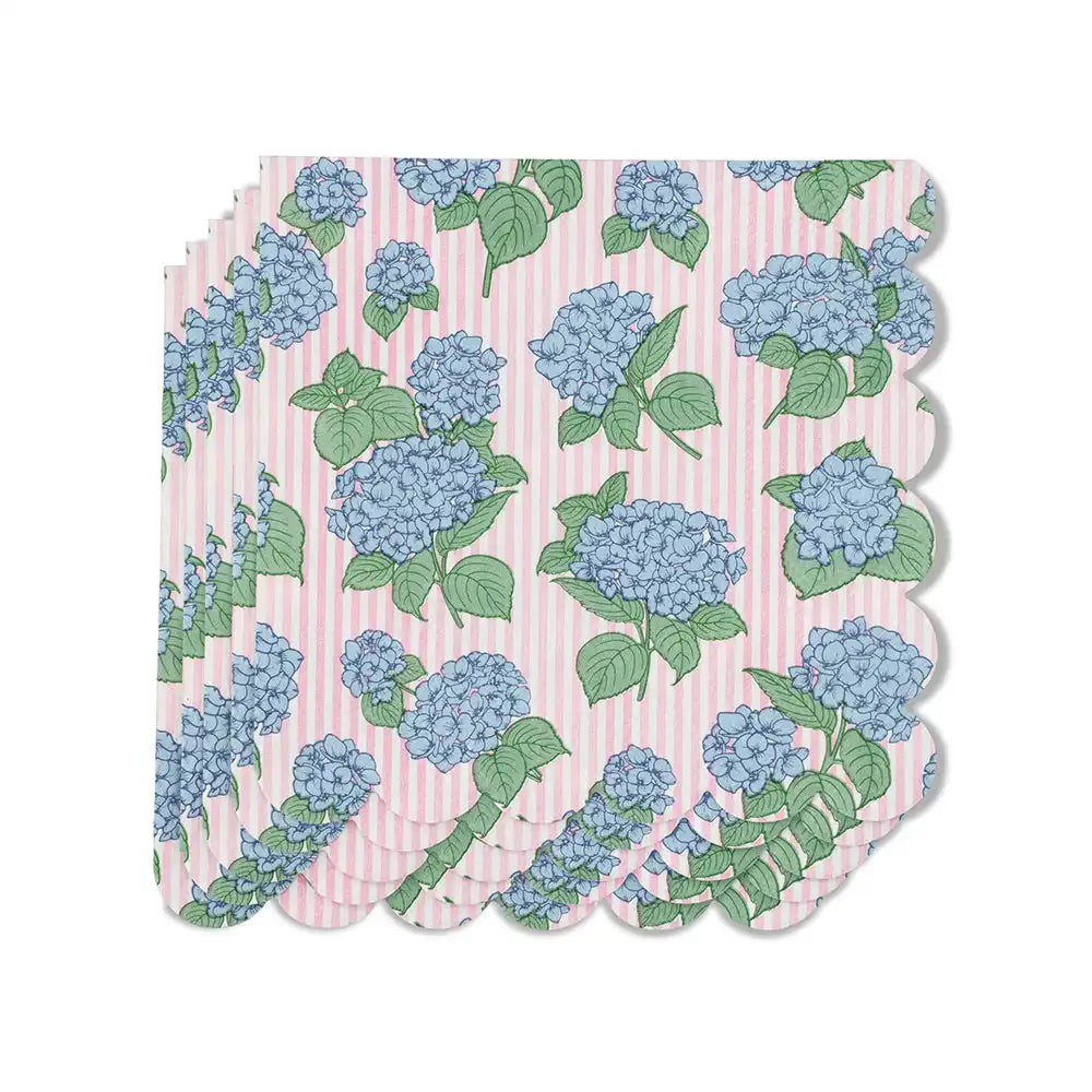 Hydrangeas Cocktail Napkins
