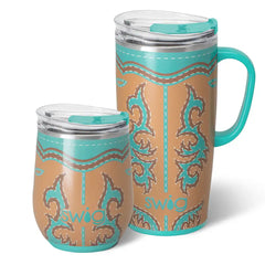 Boot Scootin' Turquoise AM+PM Bundle