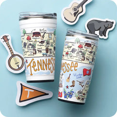 Tennessee Party Cup 24oz