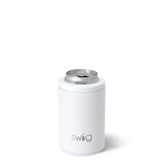 White Can + Bottle Cooler 12oz