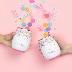 Confetti Stemless Wine 14oz