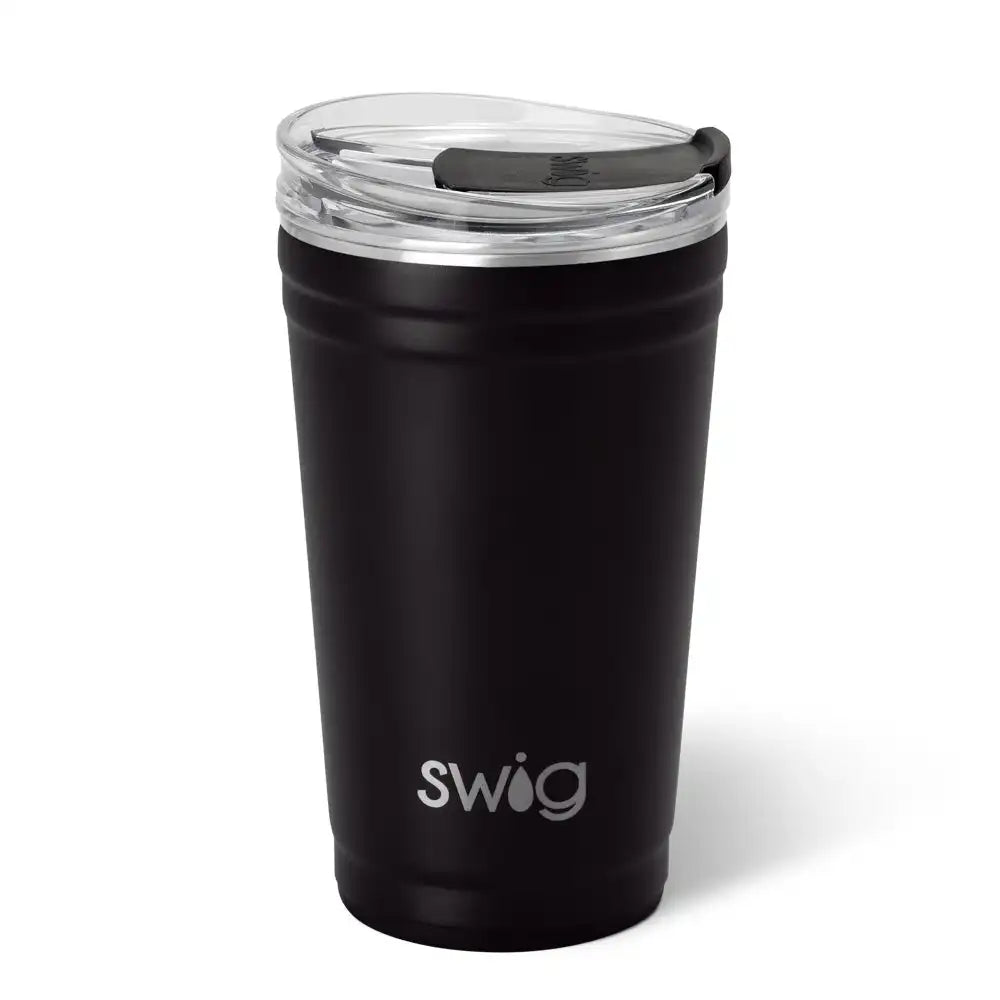 Black Party Cup 24oz